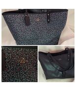 Borsa Tote Reversibile Coach Città Fiore Ranch Floreale Multicolore Nero... - $3,096.99 MXN