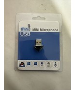 USB Mini Studio Speech Microphone Recording Audio MIC Adapter For Comput... - $169.42 MXN