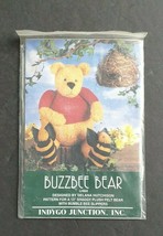 Indygo Junction Pattern BuzzBee Plush Felt Bear  - £7.44 GBP