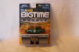 1/64 Scale Dub City Big Time Muscle, 1970 Ford Mustang Boss 429 Green Ra... - $30.00