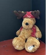 Vintage GUND  Moose Plush Stuffed Animal Toy&quot; Soft - €20,09 EUR