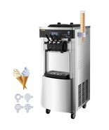 VEVOR Commercial Soft Ice Cream Machine, 2200W Serve Yogurt Maker, 3 Fla... - $3,022.41 CAD