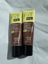 Maybelline Fit Me Tinted Moisturizer - Shade 375 - 2 Pack - £7.84 GBP