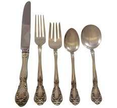Chateau Rose by Alvin Sterling Silver Flatware Set for 12 Service 60 Pieces - $2,866.05