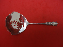 Crest of Arden by Tuttle Sterling Silver Nut Spoon Pierced 4 3/4&quot; Serving - £70.43 GBP