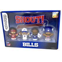 Fisher Price Little People 2023 Buffalo Bills SHOUT! Allen, Knox, Miller  - $19.65