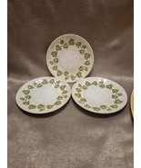 Vintage Royal-Ironstone Trellis Set Of 3 Salad Plates - $19.30