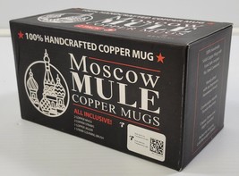 *L) Benicci Moscow Mule 2 Pack Copper Mugs Straws Jigger - £15.65 GBP