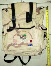 Operation Iraqui Freedom Doha Qatar Bag Backpack Field Gear - £38.22 GBP