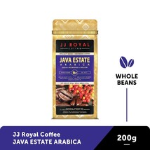 JJ Royal Coffee Java Estate Arabica (Roasted Bean), 200 Gram - £35.50 GBP