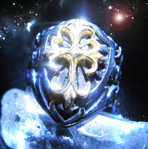 HAUNTED RING TEMPLAR KNIGHT'S CODE OF HONOR GIFTS HIGHEST LIGHT ADVANCED MAGICK image 2