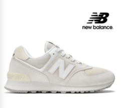 New Balance 574 Unisex Casual Shoes Sneakers [D] White NWT U574FOG - $119.61