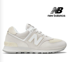 New Balance 574 Unisex Casual Shoes Sneakers [D] White NWT U574FOG - £93.96 GBP