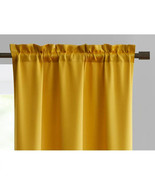 Mainstays Woven Solid Room Darkening ONE Panel--Golden Yellow--30&quot; x 95&quot; - £4.71 GBP