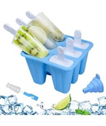 Silicone Popsicle Molds for Kids Adults, 6-cavity Ice Popsicle Maker Set... - €12,73 EUR