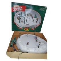 Mr. Christmas Holiday Skaters Lights &amp; Music Works 15 Carols Vintage 200... - £38.98 GBP