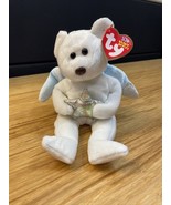 Ty Beanie Babies Star the Angel Bear Plush 2003 KG JD - $273.66 MXN
