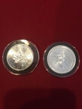 2015- 1oz Silver Australian Funnel-Web Spider and 2015 Silver Canada Map... - $84.99