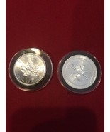 2015- 1oz Silver Australian Funnel-Web Spider and 2015 Silver Canada Map... - £62.14 GBP