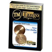 Expanded Shell New One Dollar (Tails) (D0123) by Tango Magic - $37.61