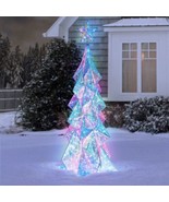 NEW Member's Mark 6' Pre-Lit Prismatic Tree INDOOR OUTDOOR CHRISTMAS DECOR - $890.99