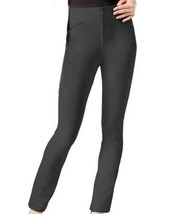 allbrand365 designer Womens Faux Leather Trim Casual Trouser Pants,Size 8 - $80.00