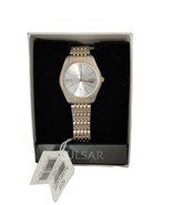 Pulsar by Seiko Two Tone PG2008 Women&#39;s Quartz Roman Numeral Dial Watch ... - £31.37 GBP