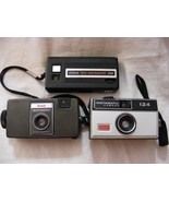 Vintage Kodak Cameras Lot of (3) 124 &amp; S-10 Instamatics, 608 Tele-Instam... - €27,35 EUR