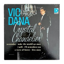 Vic Dana Crystal Chandelier Vinyl Record 1960s 33 12&quot; Vintage Album VRE7 - £15.75 GBP