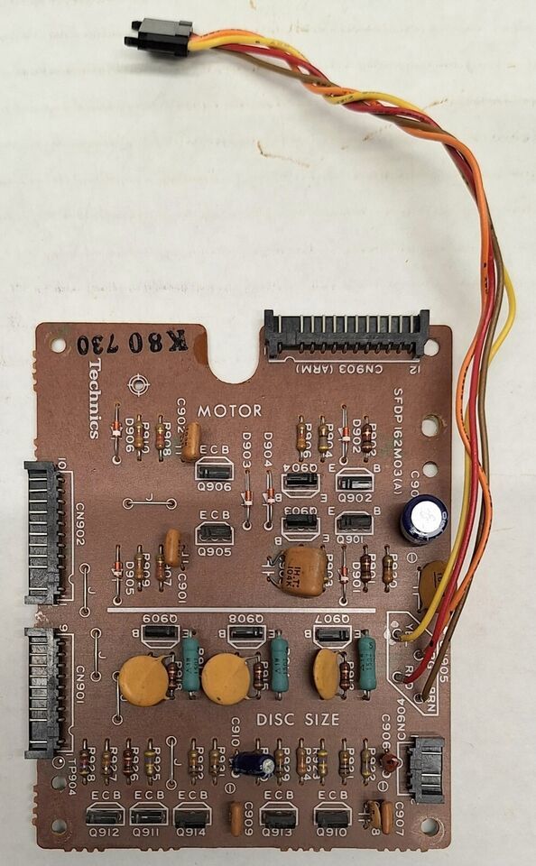 Technics SL 1600 mk2 Motor board SFDP 162MO3 - $49.00