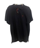 AMERICAN EAGLE Men&#39;s Polo Shirt Short Sleeve Athletic Fit NAVY BLUE RED ... - $11.70 CAD
