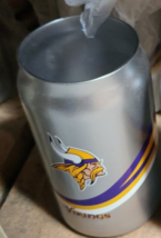 NFL Minnesota Viking Football Official Team Merch Gear 16oz Can Style Travel Mug - £14.55 GBP