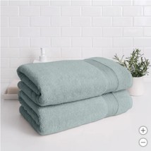 Turkish Towel Company Towels Set Light Blue Quick-Drying Cotton Absorbent - $1,610.94 MXN