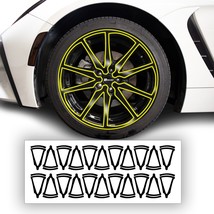 Fits Toyota GR86 86 22-24 Wheel Rim Chrome Delete Cover Decal Blackout Trim - £47.95 GBP