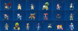 Any/All Shiny 6IV XXXL Level 100 Evolved Starter Pokemon Scarlet/Violet Ribbons - £2.64 GBP+