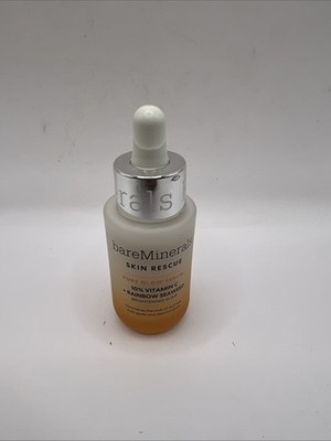 bareMinerals Skin Rescue Pure Glow Serum- 10% Vitamin-C &amp; Rainbow Seawee... - $44.54