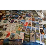 Lot Of 73 Vintage Travel Brochures ROAD MAPS - $64.10 CAD
