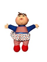 Cabbage Patch Kids Doll 2015 USA Patriotic Red White &amp; Blue Stars Stripes - $14.85