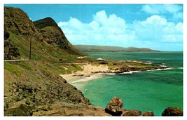 Panoramic View Sea Life Park  Makapuu Point Oahu Hawaii Postcard - £5.79 GBP