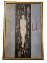 1989 Alban Berg&#39;s LULU San Francisco Opera 67th War Memorial Poster Art SPALENKA - £542.70 GBP