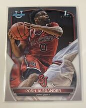 2022-23 Bowman University Chrome POSH ALEXANDER RC 1st Bowman #64 - NC T... - $1.70