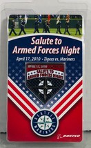 Seattle Mariners vs Tigers Salute To Armed Forces Night Medal 2010 Sealed Boeing - $12.82