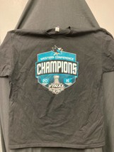 Vintage San Jose Sharks 2016 Western Conference Champions Shirt Size XL - £15.82 GBP