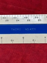 Tacro 4771 Drafting Ruler Made in JAPAN Architect VTG Tool - £15.60 GBP