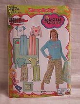 Simplicity Lizzie McGuire 4974 Sewing Pattern Pants Top Blanket Size AA ... - $9.89