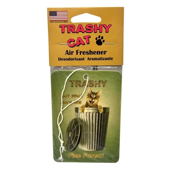 Trashy Cat Air Freshener in Pine Scent - $6.48
