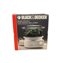 Vintage 1993 Black &amp; Decker Handy Steamer Food Steamer/Rice Cooker HS80 ... - £62.75 GBP