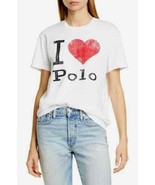 Polo Ralph Lauren Women&#39;s I Love Polo Heart Tee Shirt NWT XL - £27.29 GBP