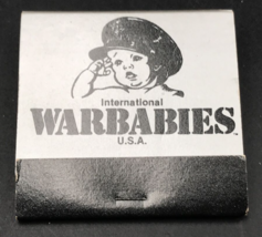 International Warbabies USA Military Apparel Matchbook Used 25 Left Los ... - £6.71 GBP