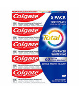 Colgate Total Advanced Whitening Toothpaste, 6.4 oz, 5-pack - £23.58 GBP